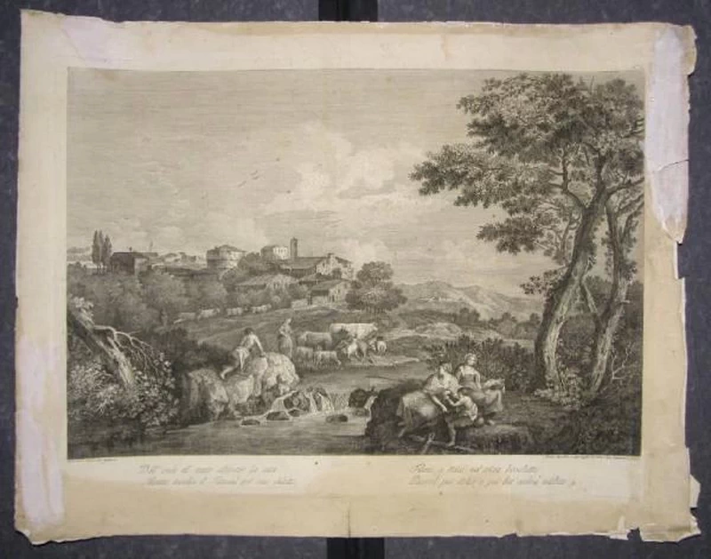 Scena campestre - Villa Vigoni, Menaggio, Como